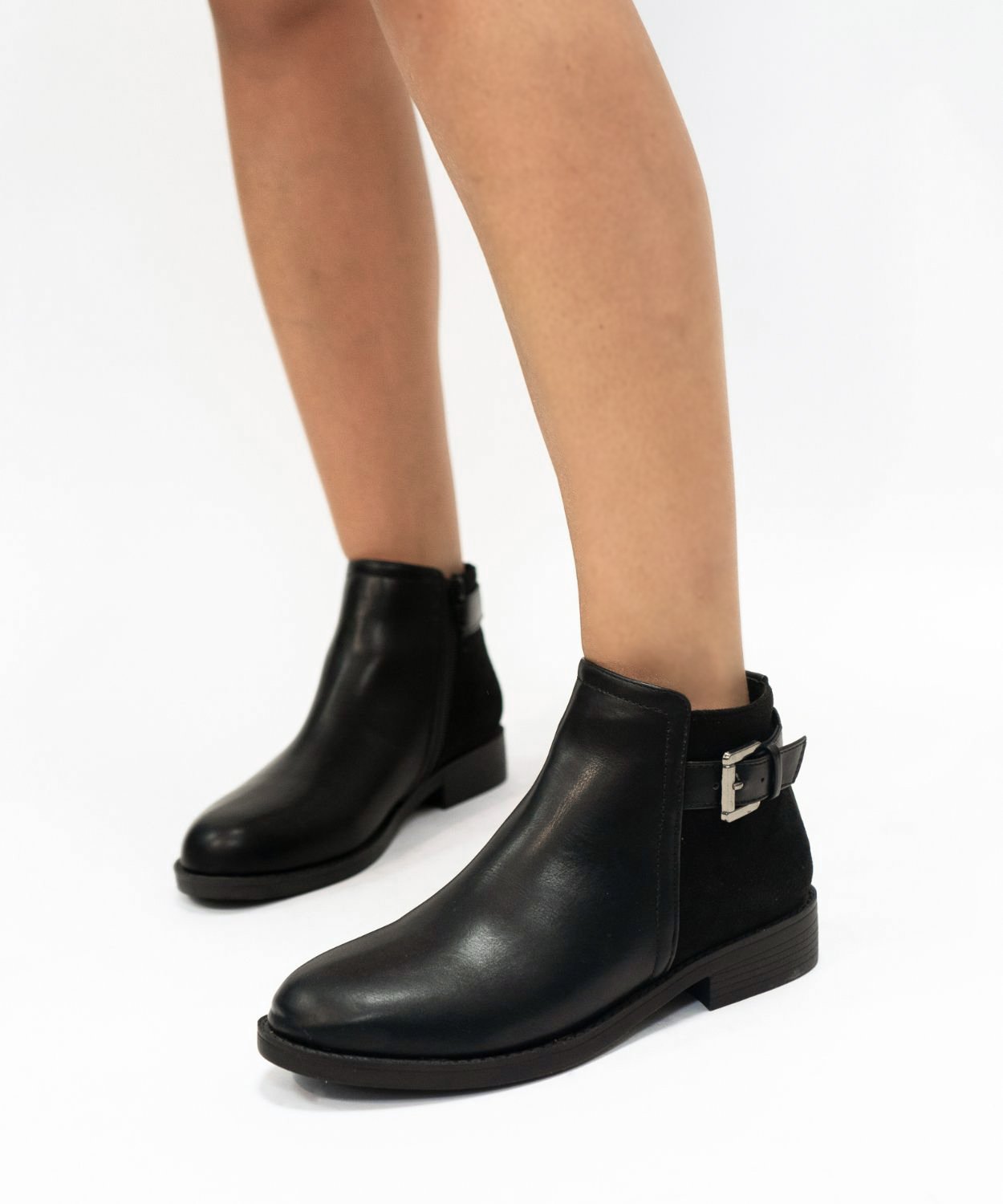 Botines hebilla combinada image number null